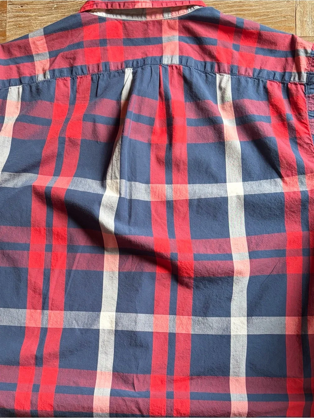 J. Crew Lightweight Short Sleeve Plaid Shirt